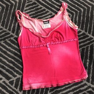 D&G Genuine Berry Pigment Painted Designer Tank
